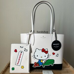 ♠️Kate Spade Hello Kitty X Kate Spade New York Small Tote
